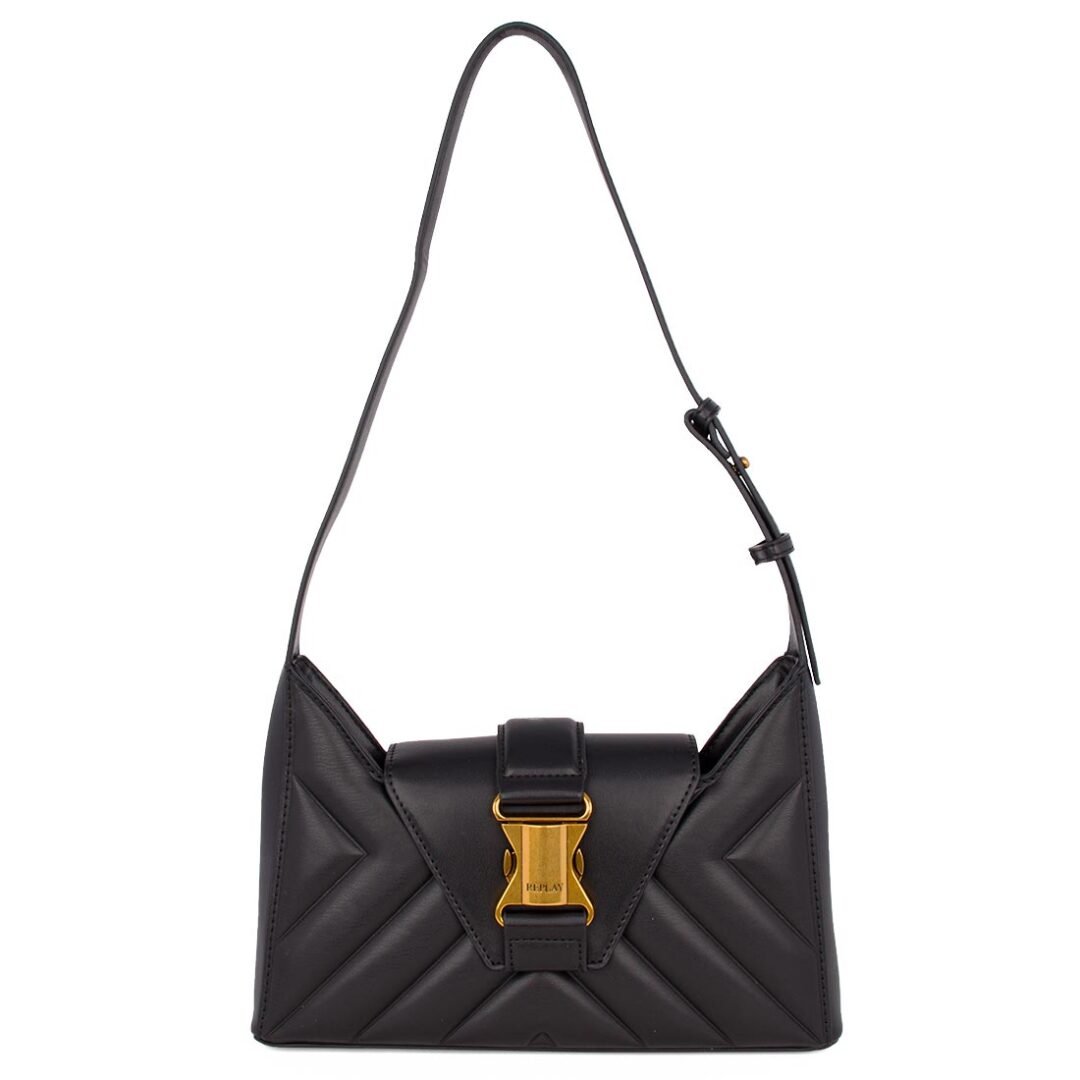 REPLAY ΓΥΝΑΙΚΕΙΑ ΤΣΑΝΤΑ ΩΜΟΥ FW3679.000.A2003A 0098 BLACK