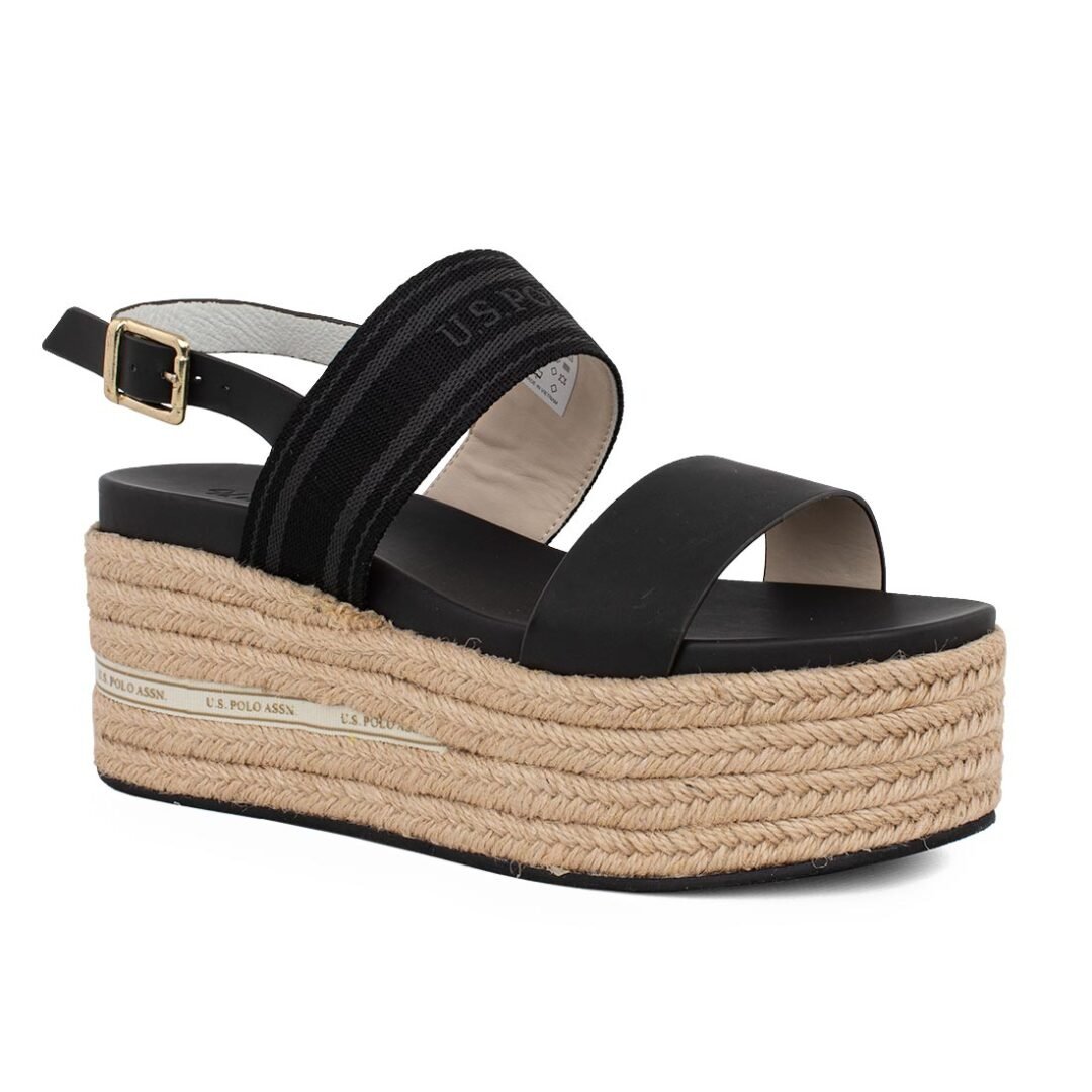 US POLO ΓΥΝΑΙΚΕΙΕΣ ΠΛΑΤΦΟΡΜΕΣ LOREN006 BLACK - Image 2