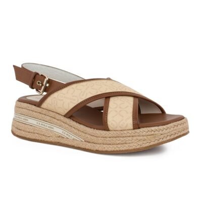 US POLO ΓΥΝΑΙΚΕΙΑ ΠΕΔΙΛΑ GLORY005 PRINT CUOIO/BEIGE - Image 2