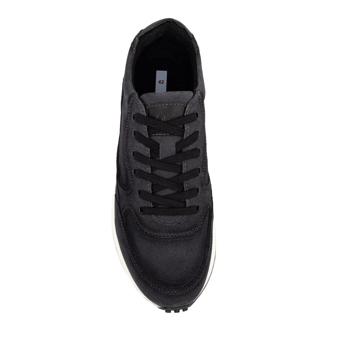 S.OLIVER ΑΝΔΡΙΚΑ ΔΕΡΜΑΤΙΝΑ SNEAKERS 5-13606-41 235 DARK GREY SUEDE - Image 5