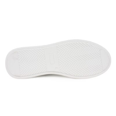 PERLAMODA ΑΝΔΡΙΚΑ ΔΕΡΜΑΤΙΝΑ SNEAKERS REY1IV WHITE - Image 4