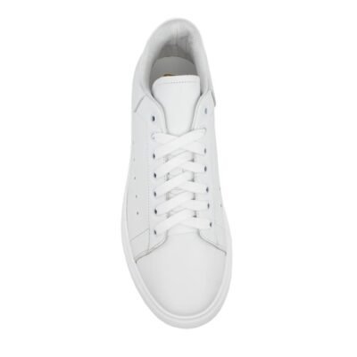 PERLAMODA ΑΝΔΡΙΚΑ ΔΕΡΜΑΤΙΝΑ SNEAKERS REY1IV WHITE - Image 5