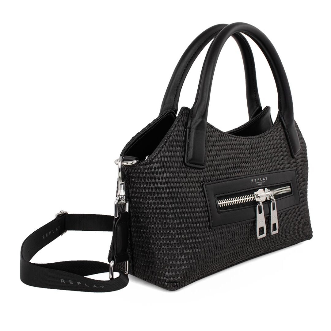 REPLAY ΓΥΝΑΙΚΕΙΑ ΤΣΑΝΤΑ FW3430.000 098 BLACK - Image 2