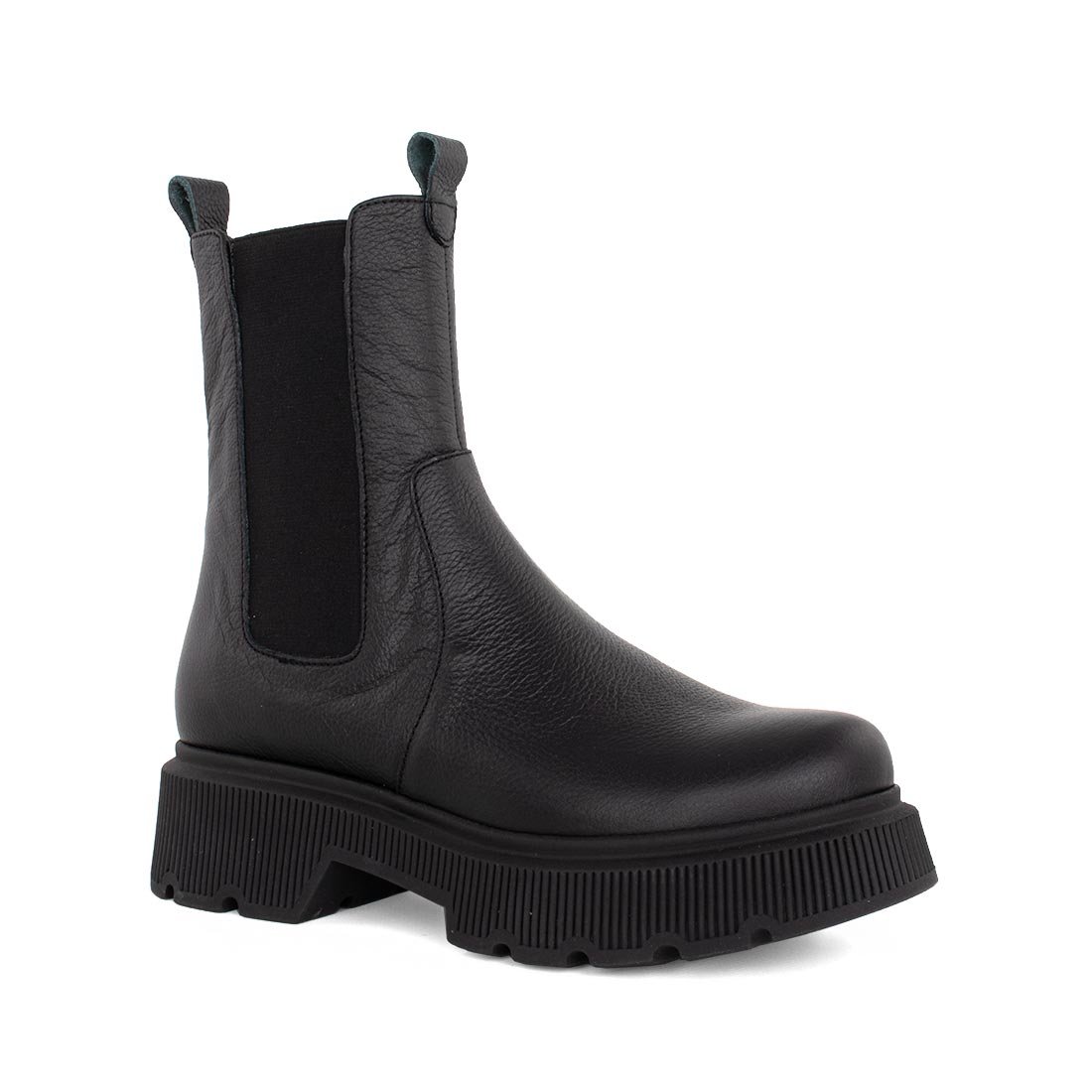 BeOn ΓΥΝΑΙΚΕΙΑ ΔΕΡΜΑΤΙΝΑ BIKER ΜΠΟΤΑΚΙΑ TAYLOR ΜΑΥΡΑ - Image 2