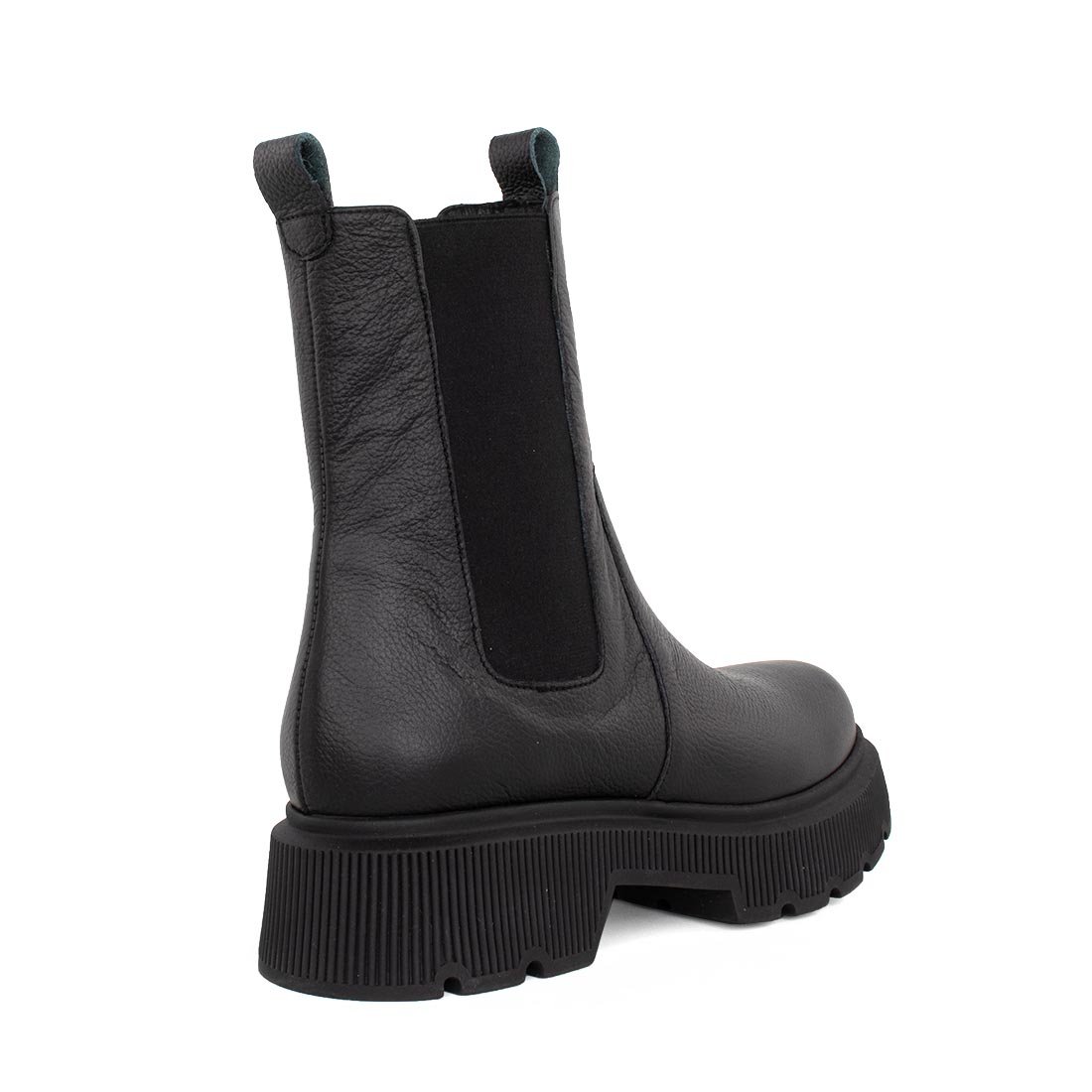 BeOn ΓΥΝΑΙΚΕΙΑ ΔΕΡΜΑΤΙΝΑ BIKER ΜΠΟΤΑΚΙΑ TAYLOR ΜΑΥΡΑ - Image 3