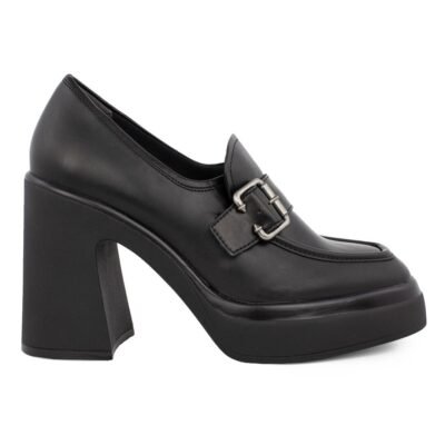 TAMARIS ΓΥΝΑΙΚΕΙΑ LOAFERS ΜΕ ΤΑΚΟΥΝΙ 1-24433-41 001 BLACK