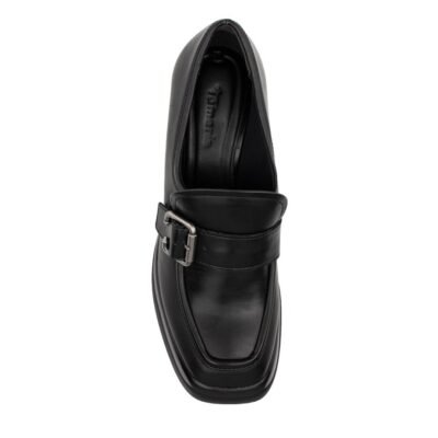 TAMARIS ΓΥΝΑΙΚΕΙΑ LOAFERS ΜΕ ΤΑΚΟΥΝΙ 1-24433-41 001 BLACK - Image 5
