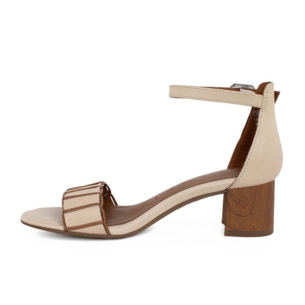 TAMARIS ΓΥΝΑΙΚΕΙΑ ΔΕΡΜΑΤΙΝΑ ΠΕΔΙΛΑ 1-28259-28 431 IVORY/MUSCAT - Image 3