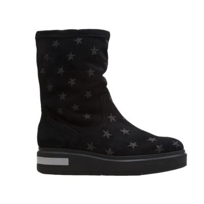 KANNA ΓΥΝΑΙΚΕΙΕΣ SUEDE ΜΠΟΤΕΣ 17846 ΜΑΥΡΕΣ