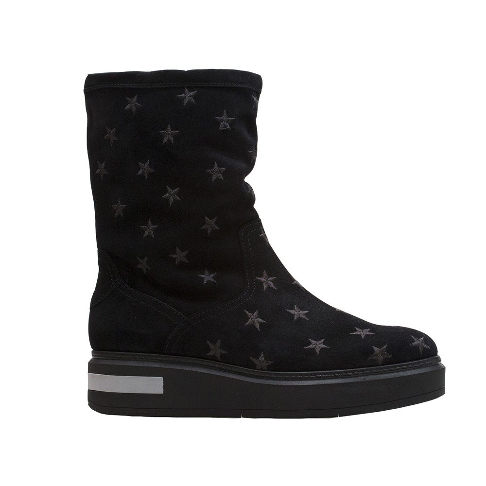 KANNA ΓΥΝΑΙΚΕΙΕΣ SUEDE ΜΠΟΤΕΣ 17846 ΜΑΥΡΕΣ