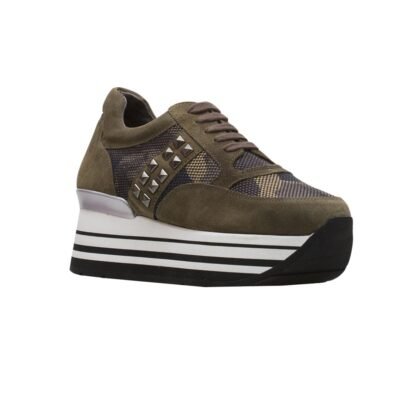 FAVELA ΓΥΝΑΙΚΕΙΕΣ SUEDE ΠΛΑΤΦΟΡΜΕΣ MILA ΧΑΚΙ - Image 2