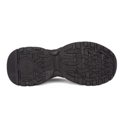 BUFFALO ΓΥΝΑΙΚΕΙΑ SNEAKERS TRIPLET GLAM BLACK/SILVER VEGAN NUBUCK/NAPPA - Image 5