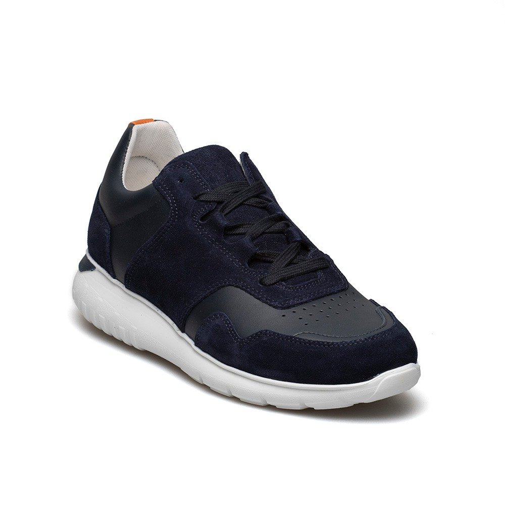 PERLAMODA ΑΝΔΡΙΚΑ ΔΕΡΜΑΤΙΝΑ SNEAKERS 6486N ΜΠΛΕ - Image 2