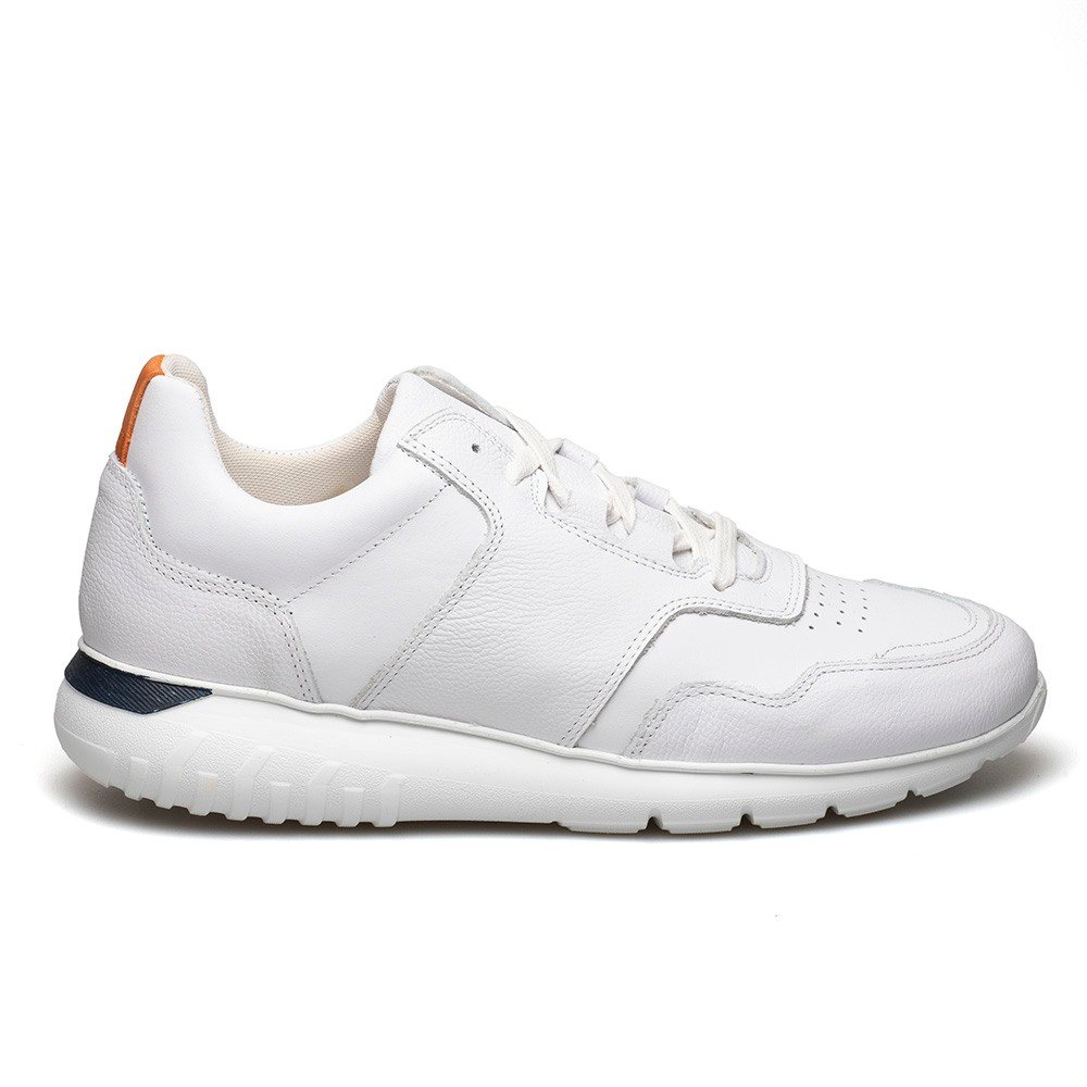 PERLAMODA ΑΝΔΡΙΚΑ ΔΕΡΜΑΤΙΝΑ SNEAKERS 6486N ΛΕΥΚΑ