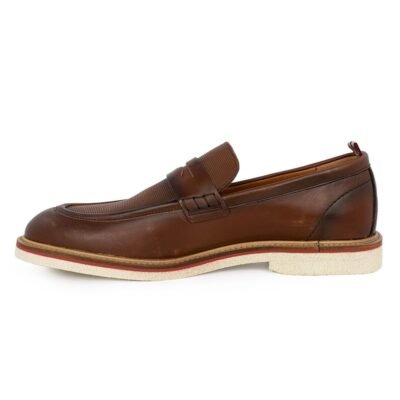 AMBITIOUS ΑΝΔΡΙΚΑ ΔΕΡΜΑΤΙΝΑ LOAFERS 11871A-6327AM CAMEL - Image 3