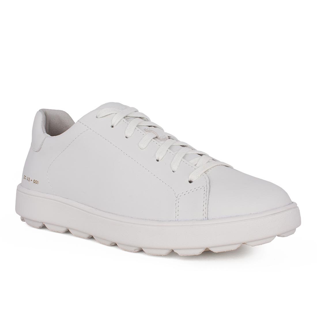 GEOX ΑΝΔΡΙΚΑ ΔΕΡΜΑΤΙΝΑ SNEAKERS SPHERICA ECUB-1 C WHITE NAPPA - Image 2
