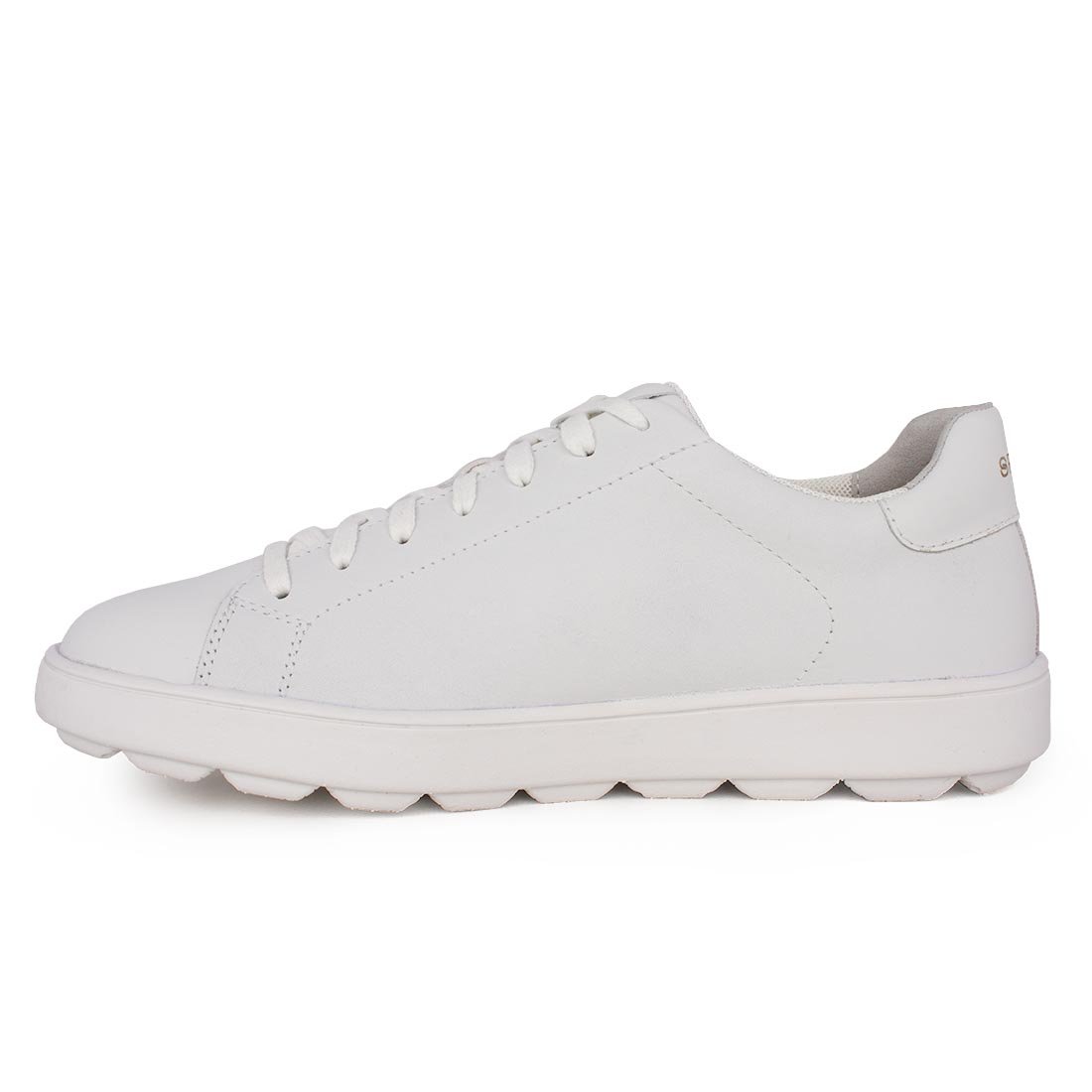 GEOX ΑΝΔΡΙΚΑ ΔΕΡΜΑΤΙΝΑ SNEAKERS SPHERICA ECUB-1 C WHITE NAPPA - Image 3