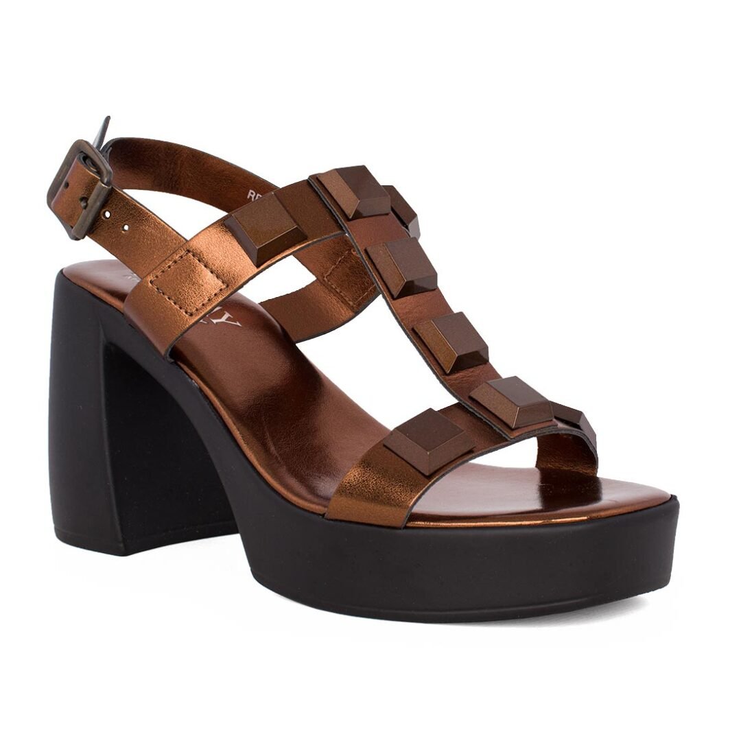 REPLAY ΓΥΝΑΙΚΕΙΑ ΠΕΔΙΛΑ SABA METAL RP5O0006S 0496 COPPER - Image 2