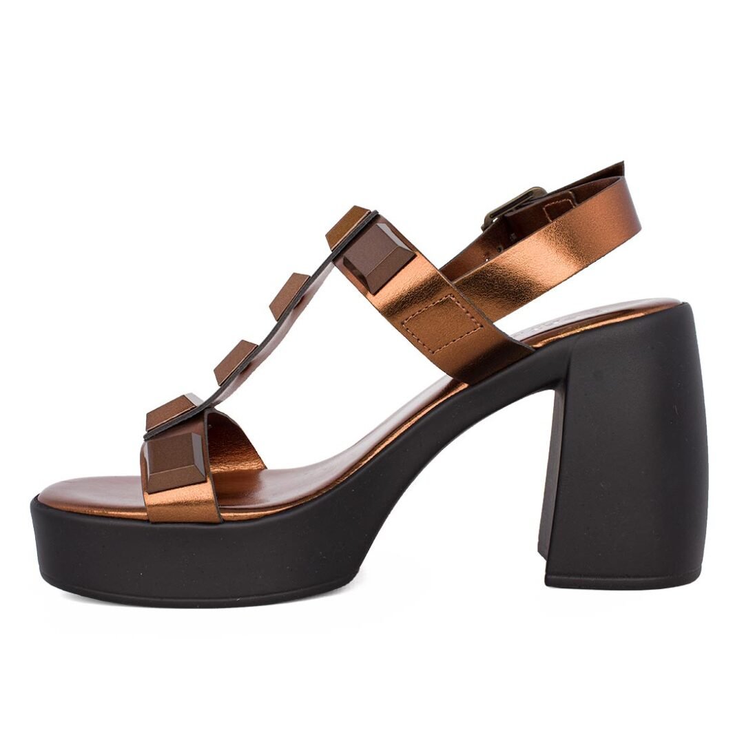 REPLAY ΓΥΝΑΙΚΕΙΑ ΠΕΔΙΛΑ SABA METAL RP5O0006S 0496 COPPER - Image 3