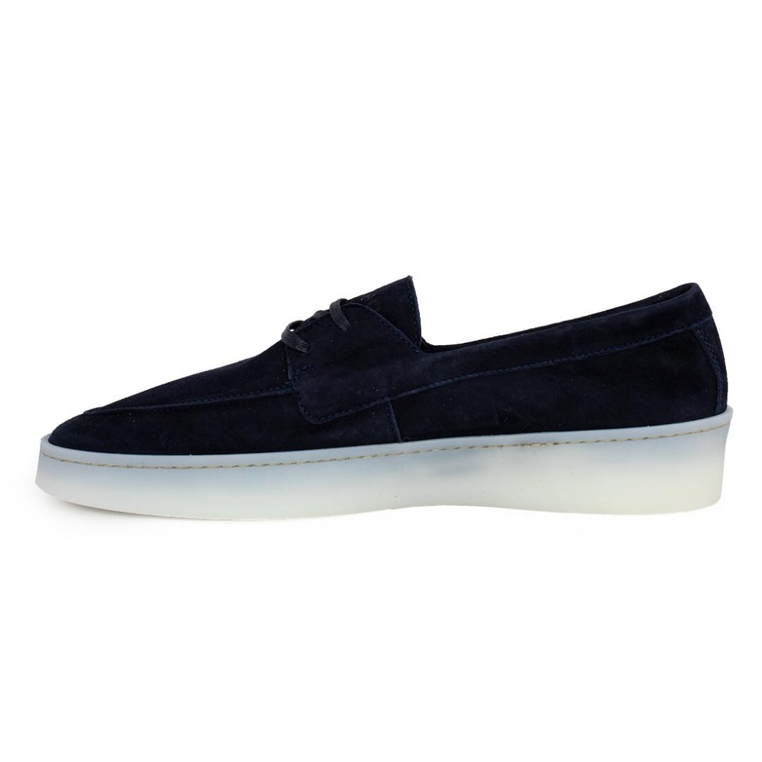 FRAU ΑΝΔΡΙΚΑ ΔΕΡΜΑΤΙΝΑ LOAFERS 30D7 13943 BLUE NUBUCK - Image 3