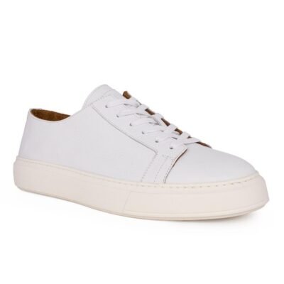 PERLAMODA ΑΝΔΡΙΚΑ ΔΕΡΜΑΤΙΝΑ SNEAKERS 7171875 GUTTI WHITE - Image 2