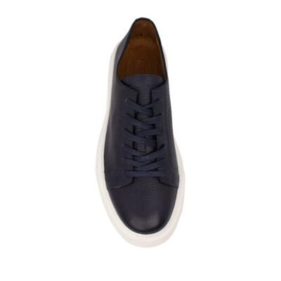 PERLAMODA ΑΝΔΡΙΚΑ ΔΕΡΜΑΤΙΝΑ SNEAKERS 7171875 GUTTI NAVY - Image 5