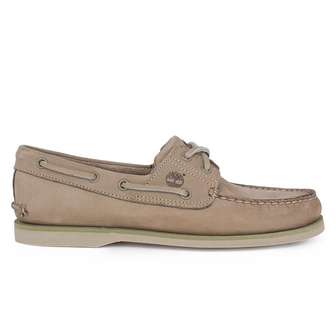 TIMBERLAND ΑΝΔΡΙΚΑ ΔΕΡΜΑΤΙΝΑ BOAT SHOES CLASSIC BOAT 2EYE A2PYK EO2 LIGHT TAUPE NUBUCK