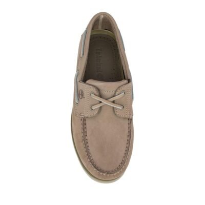 TIMBERLAND ΑΝΔΡΙΚΑ ΔΕΡΜΑΤΙΝΑ BOAT SHOES CLASSIC BOAT 2EYE A2PYK EO2 LIGHT TAUPE NUBUCK - Image 5