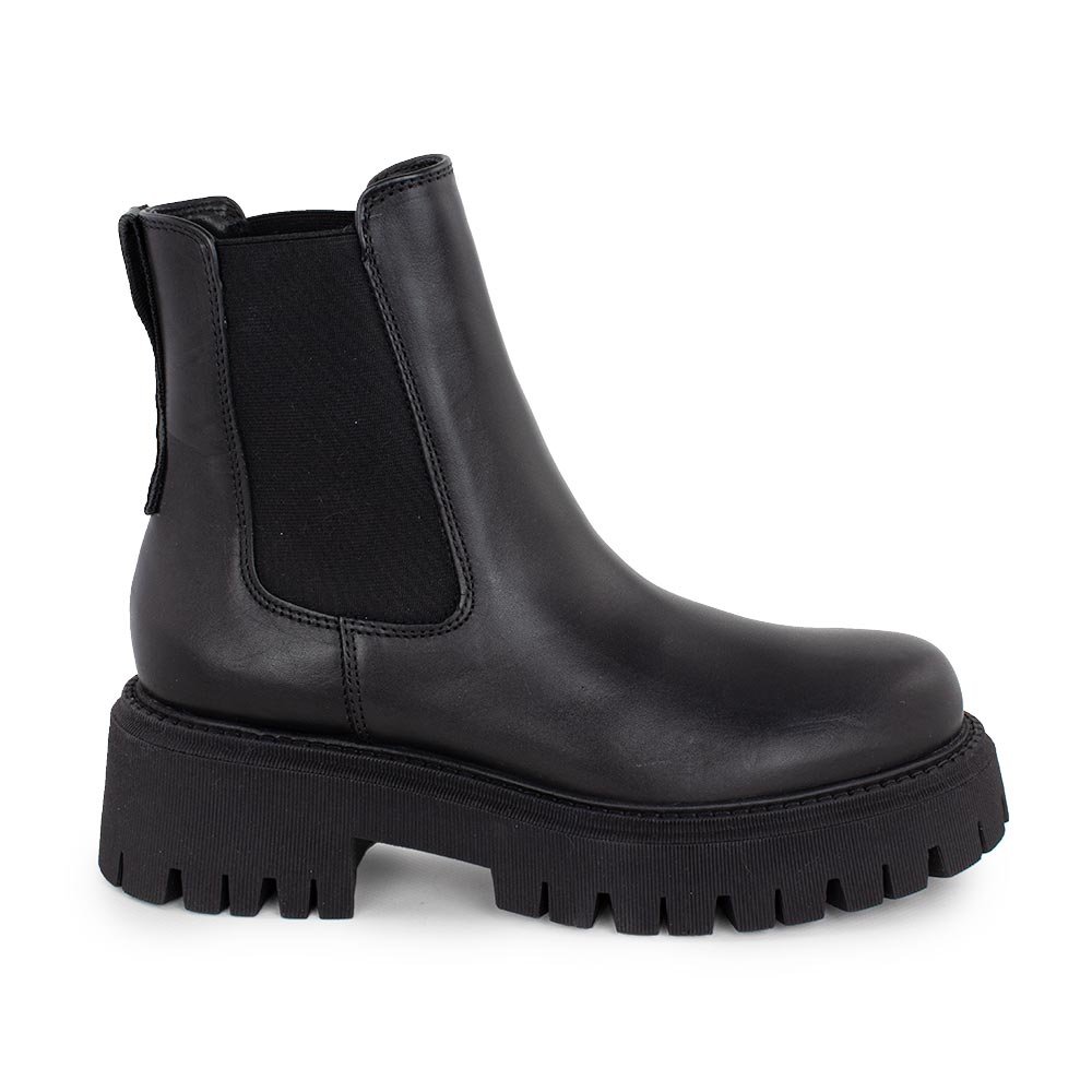 DEI COLLI ΓΥΝΑΙΚΕΙΑ ΔΕΡΜΑΤΙΝΑ ΜΠΟΤΑΚΙΑ ΜΕ ΛΑΣΤΙΧΑ 2BIG202 ΜΑΥΡΑ