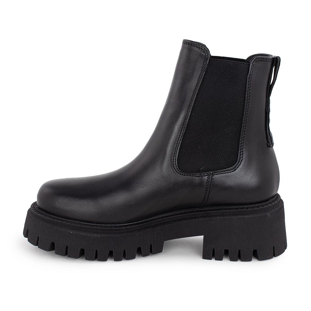 DEI COLLI ΓΥΝΑΙΚΕΙΑ ΔΕΡΜΑΤΙΝΑ ΜΠΟΤΑΚΙΑ ΜΕ ΛΑΣΤΙΧΑ 2BIG202 ΜΑΥΡΑ - Image 3