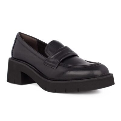 TAMARIS ΓΥΝΑΙΚΕΙΑ ΔΕΡΜΑΤΙΝΑ LOAFERS 1-24727-43 003 BLACK LEATHER - Image 2