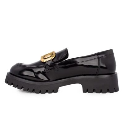 TAMARIS ΓΥΝΑΙΚΕΙΑ LOAFERS 1-24790-43 014 BLACK BRUSH - Image 3