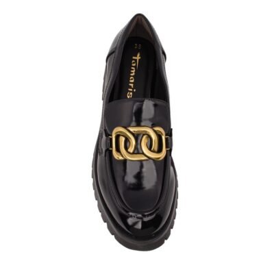 TAMARIS ΓΥΝΑΙΚΕΙΑ LOAFERS 1-24790-43 014 BLACK BRUSH - Image 5