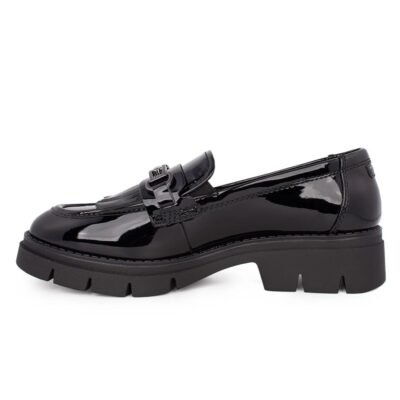 TAMARIS ΓΥΝΑΙΚΕΙΑ LOAFERS 1-24320-42 018 BLACK PATENT - Image 3