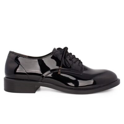 TAMARIS ΓΥΝΑΙΚΕΙΑ OXFORD 1-23315-43 018 BLACK PATENT