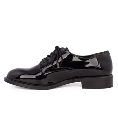 TAMARIS ΓΥΝΑΙΚΕΙΑ OXFORD 1-23315-43 018 BLACK PATENT - Image 3