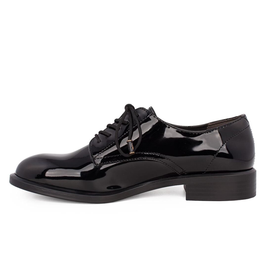 TAMARIS ΓΥΝΑΙΚΕΙΑ OXFORD 1-23315-43 018 BLACK PATENT - Image 3