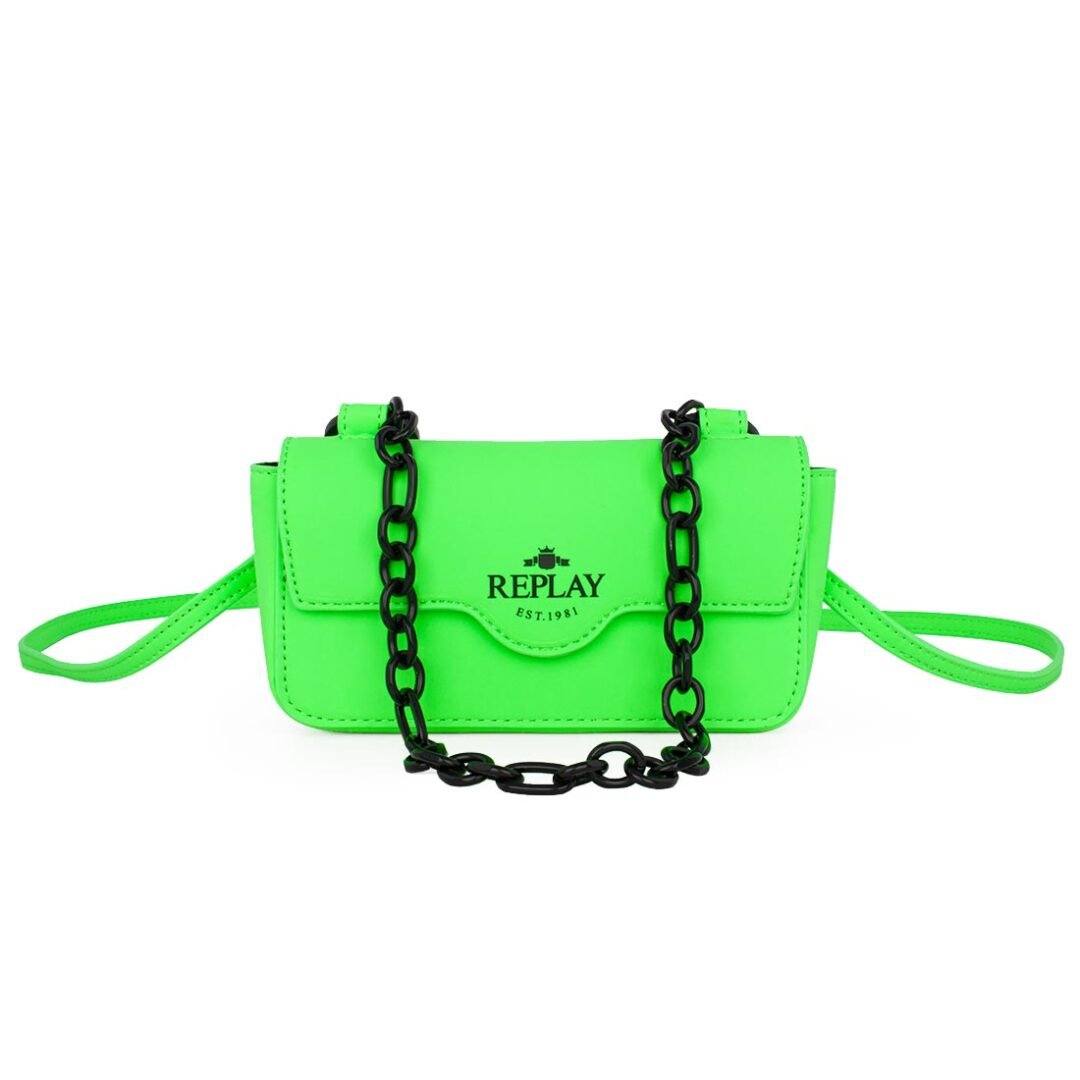 REPLAY ΓΥΝΑΙΚΕΙΟ CROSSBODY ΤΣΑΝΤΑΚΙ FW3597.000.A0284 345 FLUO GREEN