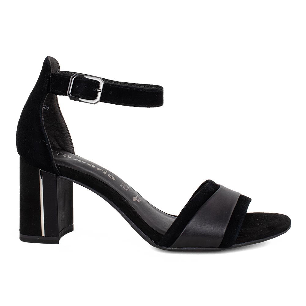 TAMARIS ΓΥΝΑΙΚΕΙΑ ΔΕΡΜΑΤΙΝΑ ΠΕΔΙΛΑ 1-28379-28 063 ΜΑΥΡΑ