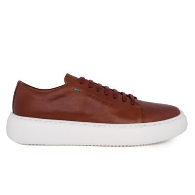 KRICKET ΑΝΔΡΙΚΑ ΔΕΡΜΑΤΙΝΑ EXTRALIGHT SNEAKERS 24K-4030-4 COGNAC