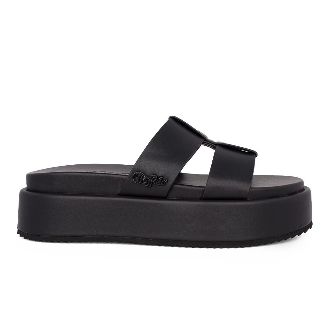 BUFFALO ΓΥΝΑΙΚΕΙΕΣ FLATFORM ΠΑΝΤΟΦΛΕΣ NOA MULE BLACK