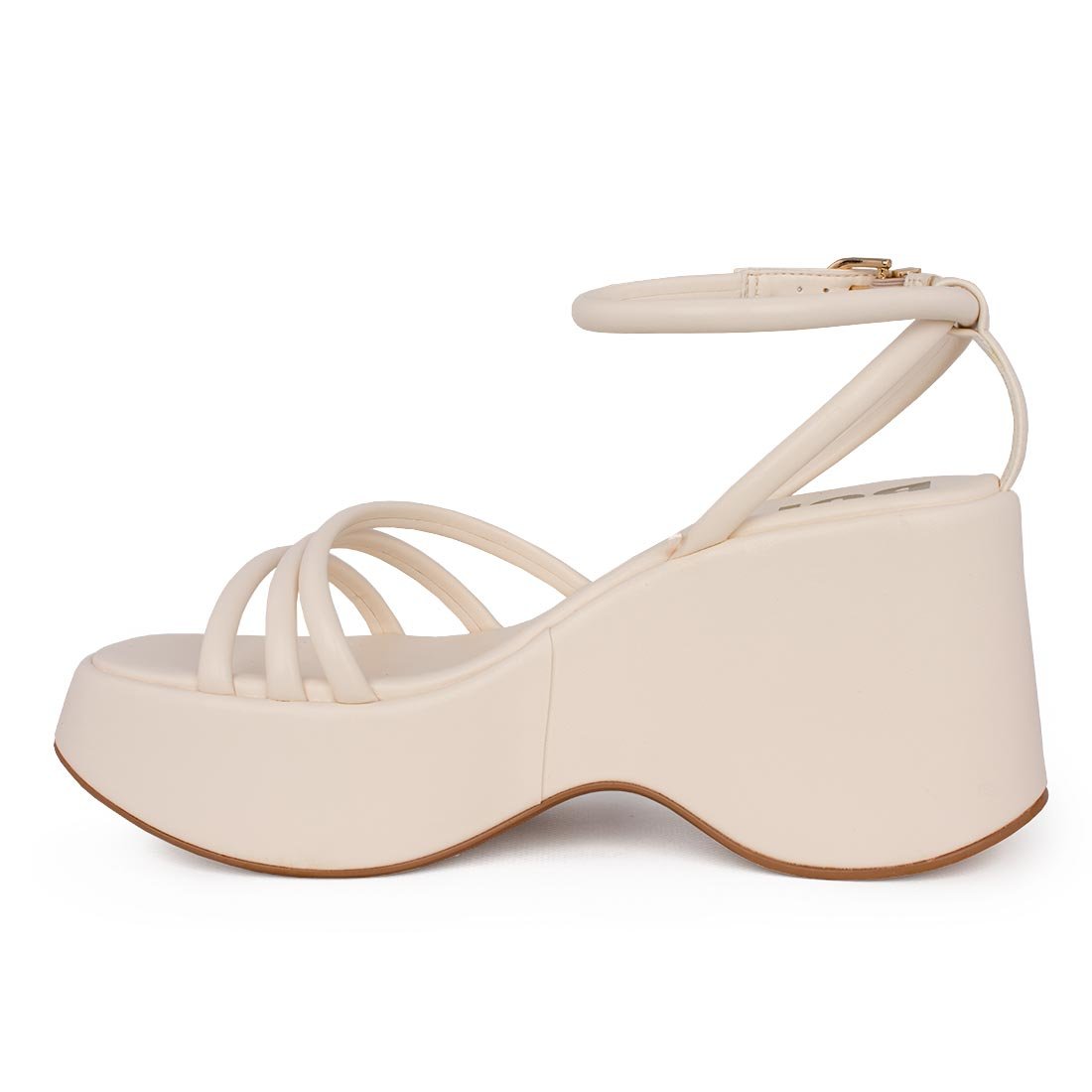 BUFFALO ΓΥΝΑΙΚΕΙΕΣ ΠΛΑΤΦΟΡΜΕΣ JOY MSS SANDAL OFFWHITE NAPPA - Image 2