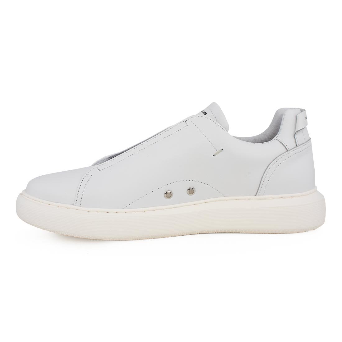 AMBITIOUS ΑΝΔΡΙΚΑ ΔΕΡΜΑΤΙΝΑ XLight SNEAKERS 10441A-4838A WHITE - Image 3