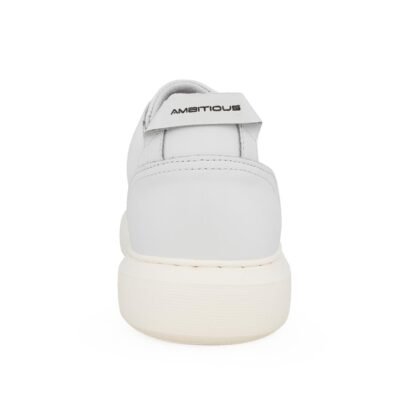 AMBITIOUS ΑΝΔΡΙΚΑ ΔΕΡΜΑΤΙΝΑ XLight SNEAKERS 10441A-4838A WHITE - Image 6