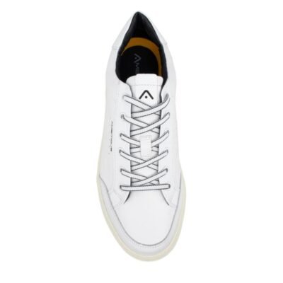 AMBITIOUS ΑΝΔΡΙΚΑ ΔΕΡΜΑΤΙΝΑ XLight SNEAKERS 12861-4838A WHITE - Image 6