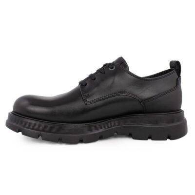 AMBITIOUS ΑΝΔΡΙΚΑ ΔΕΡΜΑΤΙΝΑ XLight OXFORD SHOES 11757-6546AM ΜΑΥΡΑ - Image 3
