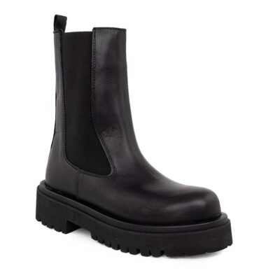 ALPE ΓΥΝΑΙΚΕΙΑ ΔΕΡΜΑΤΙΝΑ CHELSEA ΜΠΟΤΑΚΙΑ 2460.17.05 ΜΑΥΡΑ - Image 2