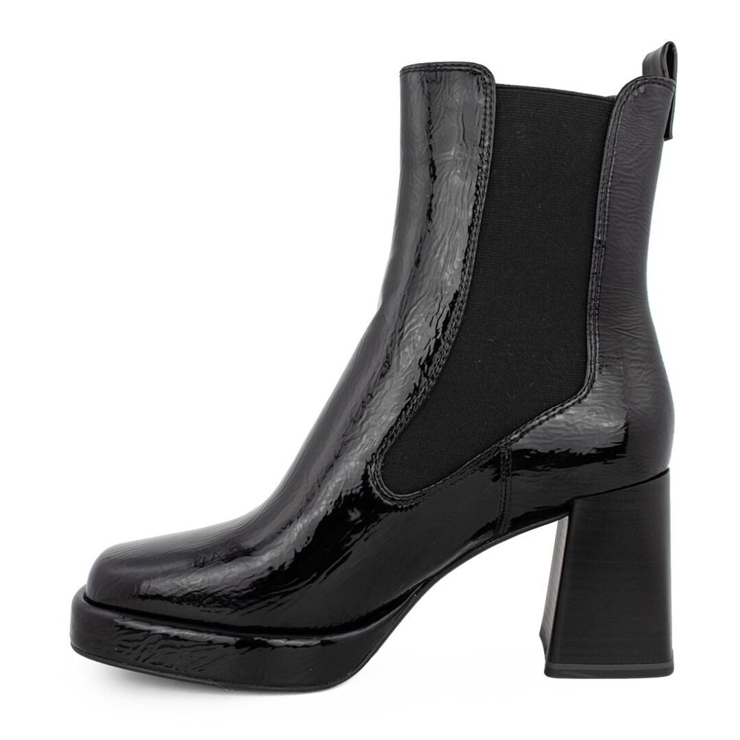 TAMARIS ΓΥΝΑΙΚΕΙΑ ΜΠΟΤΑΚΙΑ ΜΕ ΤΑΚΟΥΝΙ 1-25002-41 001 ΜΑΥΡΟ ΛΟΥΣΤΡΙΝΙ - Image 3