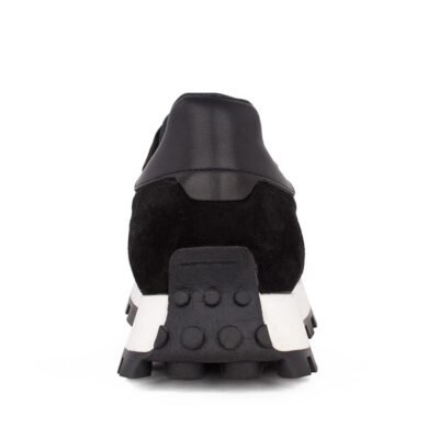 PERLAMODA ΑΝΔΡΙΚΑ ΔΕΡΜΑΤΙΝΑ SNEAKERS 0209 BLACK - Image 4