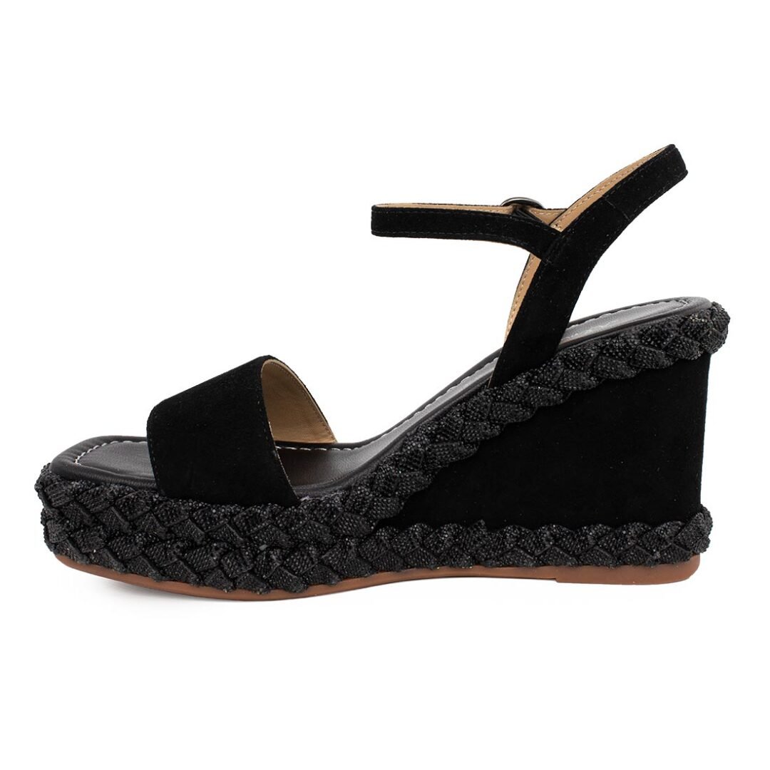 ALMA EN PENA ΓΥΝΑΙΚΕΙΕΣ SUEDE ΠΛΑΤΦΟΡΜΕΣ V23541 BLACK - Image 3